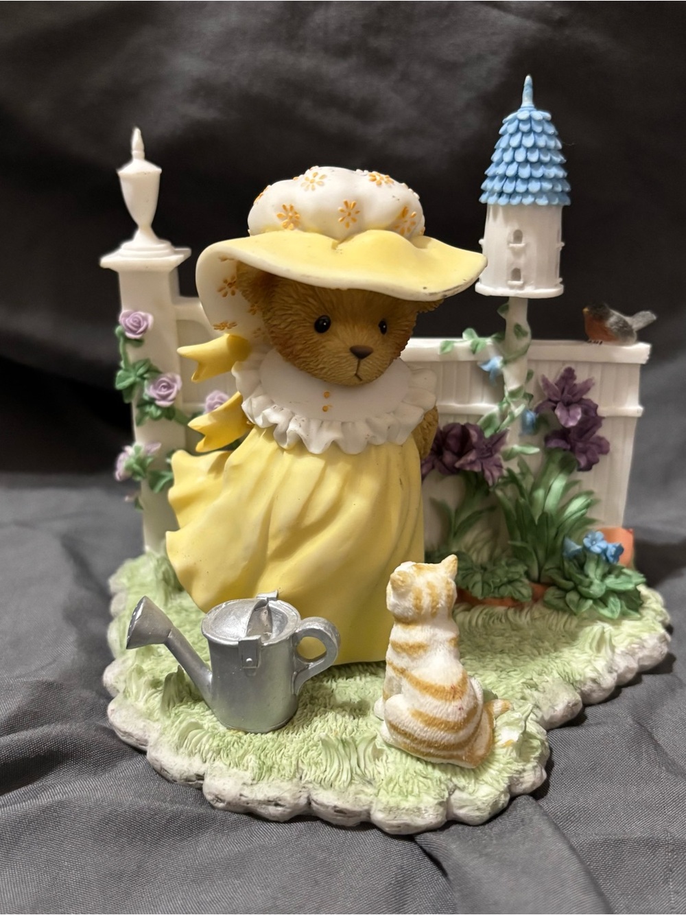 Cherished Teddies Priscilla & Clara Special Edition 2001 Artist Event Figurine